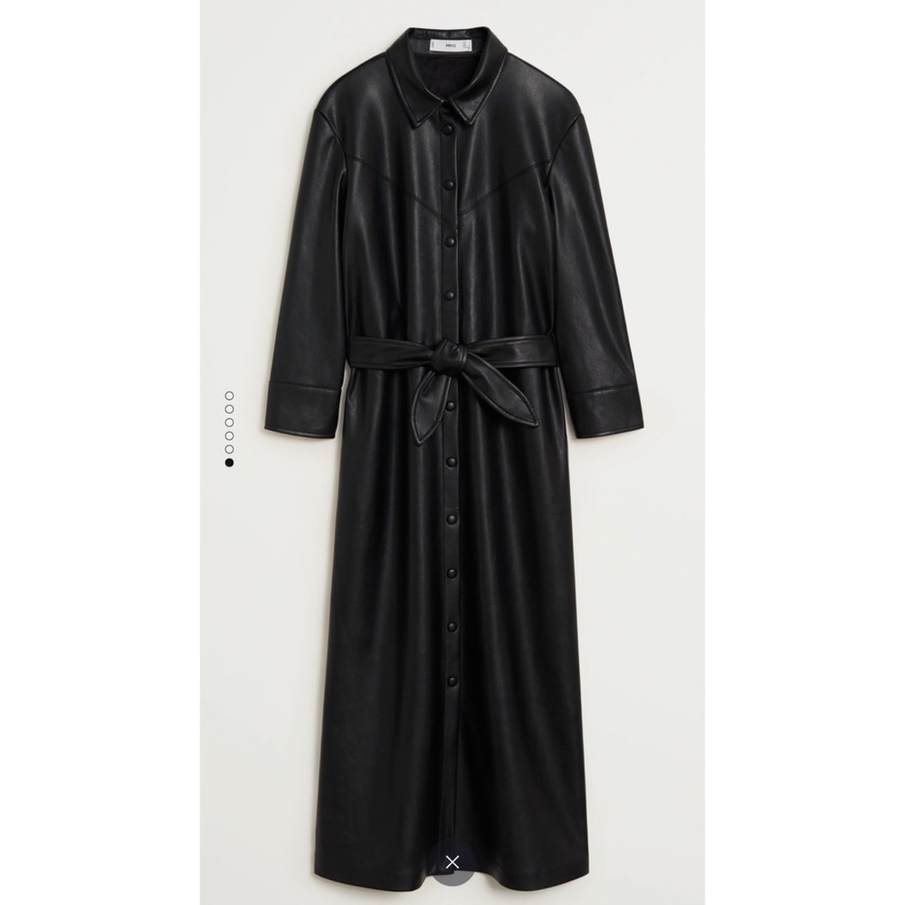 Vegan Leather Dress